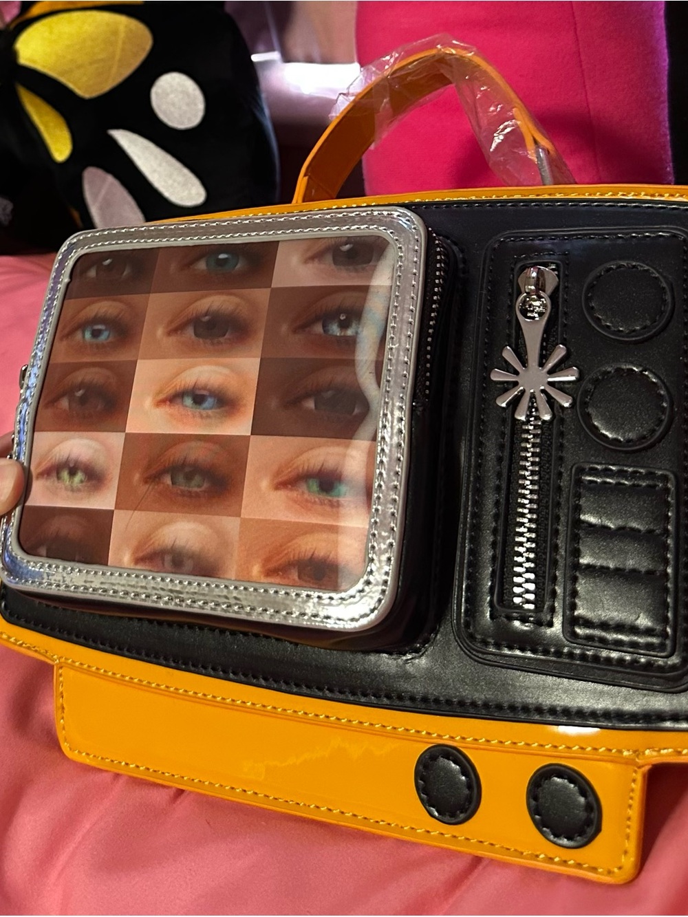 Delia’s Dolls Kill ‘SCREEN TIME’ TV Crossbody Bag Purse New